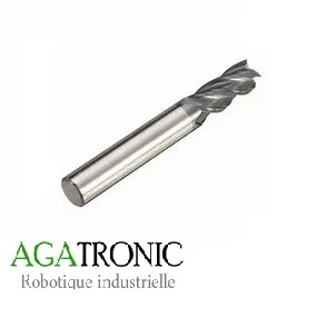 4 cannelures fraise HRC50-6MM CNC End Mill pour couper l’acier au carbone