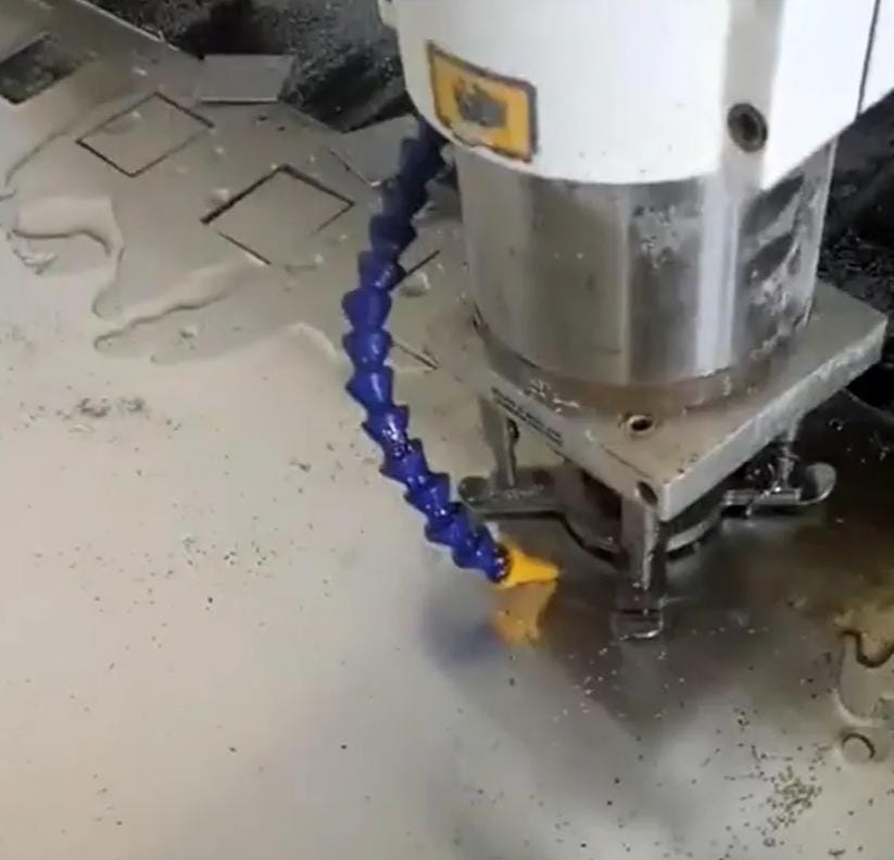 Support de Plaque de Pression Automatique pour Broche CNC (Ø 80 mm)