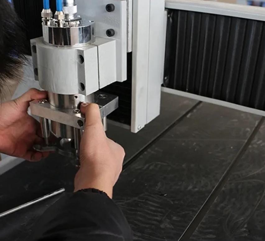 Support de Plaque de Pression Automatique pour Broche CNC (Ø 80 mm)